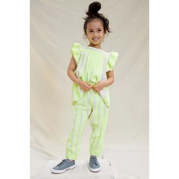 Anthropologie x Devotion Petra Embroidered Kids Pants Joggers $128 - Picture 1 of 3